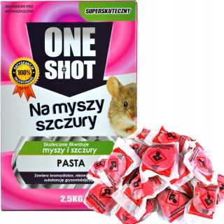 Silný jed poison pre potkanov Marten 2,5 kg