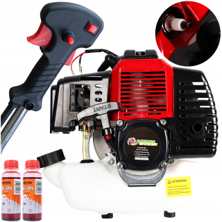 Motor do kosačky, krovinorezu - MOTOR NA BENZÍNOVÝ KROVINOREZ + OLEJ 200ML RÚČKA