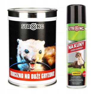 Repelent, plašič pre zvieratá - Strong Martens + chladnička na hlodavcoch