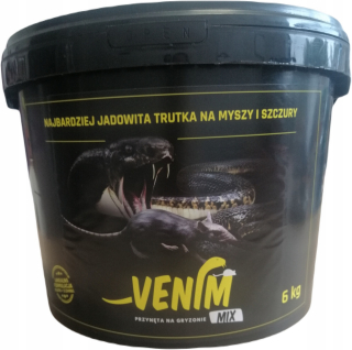 Repelent, plašič  pre zvieratá - Silný Venim Poison, Mouse and Rats 6kg Mix + Lep's Trap Hit !!