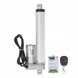 Pohon na bránu - Elektrický riadok 12V 750n 150 mm+pilo