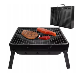 Gril na drevené uhlie - Grill Garden Smokehouse 4in1 Tri komora