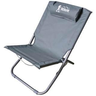 Záhradné lehátko - Skladacie kreslo na pláži Sun Bed Free Grey
