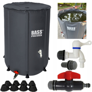 Nádrž na dažďovú vodu - Skladacia dažďová nádrž voda 250 l barel