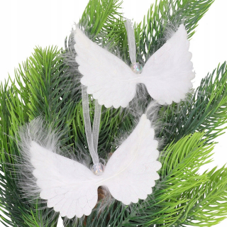 Angel Wings of the Feathers Pendant Baubles x3