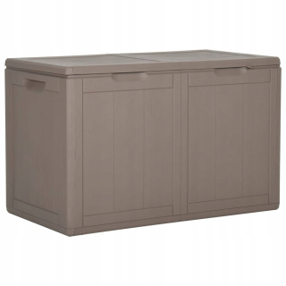Záhradný box- Záhradná prevodovka 180 l, hnedá, ratan pp