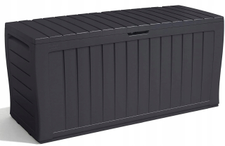 Záhradný box- Záhradné hrnce 2 ks čierne 50x50x70 drevené sosnow