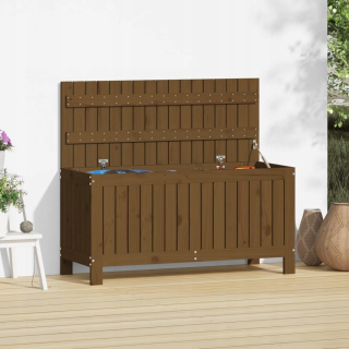 Záhradný box- Záhradná prevodovka med hnedá 108x425x54cm drevo