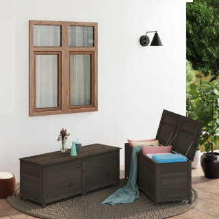 Záhradný box- ZÁHRADNÝ BOX antracit, 200x50x56 cm, jedľa