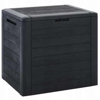 Záhradný box- Anthracite Garden Gearbox, 58,5 x 46x55 cm, polícia