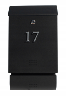 Box pre poštové listy C4+ Black Mat Noviny
