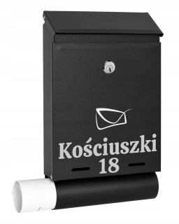 Poštová schránka - Poštová schránka pre zoznamy novín s číslom nápisu House