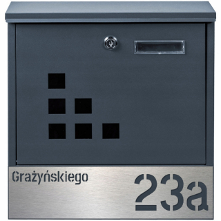 Poštová schránka - Poštový skzyn na zoznamoch + laserová rytina