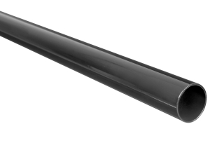 Galvanizovaný stĺpik maľovaný grafit f42x2 h = 2m +