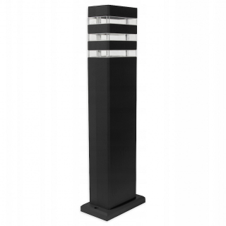 Uličná lampa - Záhradná pošta stojatá lampa E27 50 cm LED