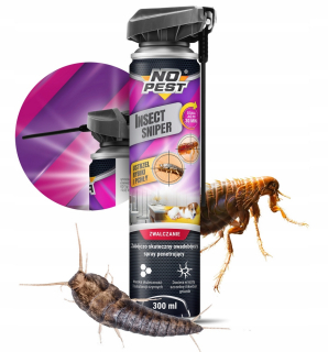 Repelent proti hmyzu - Sniper Spray Spray Aerosol Príprava na blchy Ryby švábov Žiadny škodca