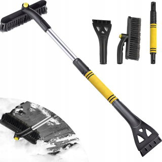 Vidly, lopata - Snow Brush Ice Scraper Winter CAR 64-80 cm