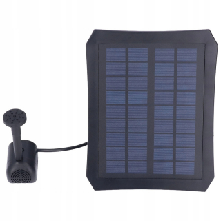 Solárna fontána pre LED rybník