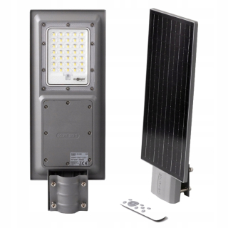 Záhradné halogény - Solar LED pouličná lampa 100 W 4000k neutrálna