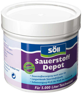 Prípravok do jazierka, rybníka - Soll Winter Sauerstoffdepot kyslík v tabletoch 100 g