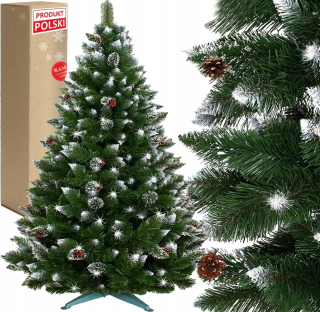 Diamond Pine 180 cm strúhané kužele Vianoce