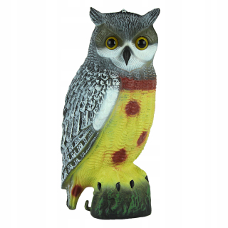 Owl Color 40 cm - umelé vtáky - Hydroogród