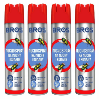 Repelent proti hmyzu - Hmyz proti muškárovi hmyzom Bros 400 ml x 4