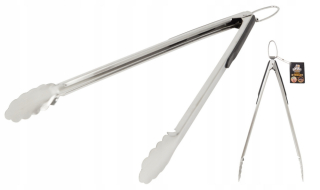 Grilovacia súprava náradia - Oceľové pevné grilované kliešte Big Jeff 41 cm