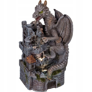 Stilista Garden Fountain, 34 x 23 x 50 cm, drak