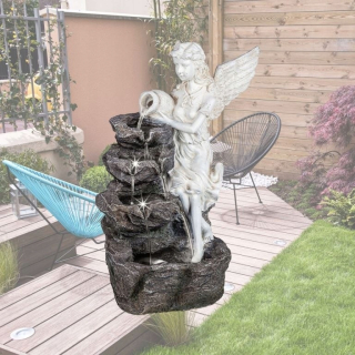 Stilista Garden Fountain, 35 x 32 x 49 cm, anjel
