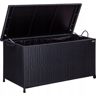 Záhradný box- Stilist Gardows, čierna, 122 x 62 x 56 cm