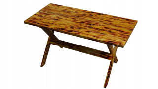 Záhradný stôl, stolík - Vidaxl Garden Bar Table, Brown, 120x55x110