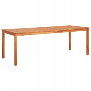 Záhradný stôl, stolík - Záhradný stôl, 215x90x74cm tuhé drevo Acacia