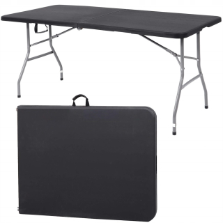 Záhradný stôl, stoličky - Skladací skladový záhradný stôl 180x75cm terasa