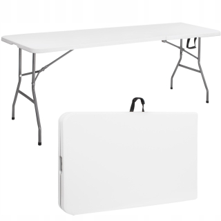 Záhradný stôl, stoličky - 240x75 cm stravovací záhradný stôl