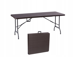 Záhradný stôl, stolík - Tabuľka tabuľky stravovacie tabuľky skladanie 180 cm