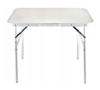 Balkonový, terasový stôl - TABLE TURISTICKÉ STADOVÉ SVETLO KAMPING 75X55X70 CM