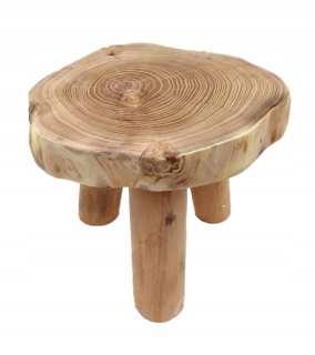 Záhradný stôl, stoličky - Stolica drevená stolička malá 26 cm rez