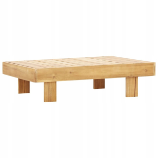Záhradný stôl, stolík - Konferenčný stolík 100x60x25cm akácia drevo