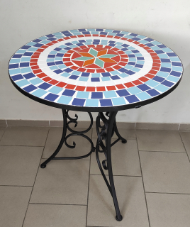 Záhradný stôl, stolík - Kovový stôl Giardino pre bistro Ø70cm