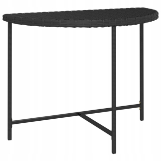 Záhradný stôl, stolík - Rattan PE záhradná tabuľka 100x50x75 cm