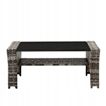 Záhradný stôl, stolík - Rattan Tabuľka 68 x 48 x 38 Opis čítania