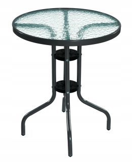 Záhradný stôl, stolík - Záhradný konferenčný stolík pre balkónovú terasu 60 cm stola