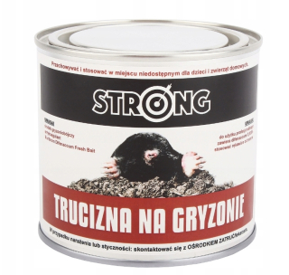 Silný jed pre móly, hraboše, hlodavce 20 ks