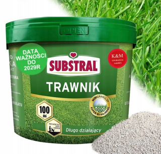 Záhradné hnojivo - SUBSTRAL 100 dní TRÁVNIKOVÉ HNOJIVO 15kg NA TRÁVNIK