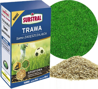 Samotná substrálna športová tráva 3 kg
