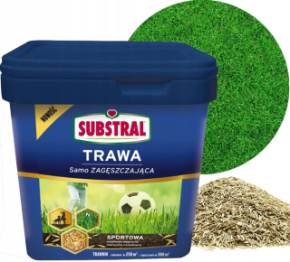 Samotná substrálna športová tráva 5 kg