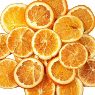 Sušené pomarančové plátky oranžovej vône 50 g