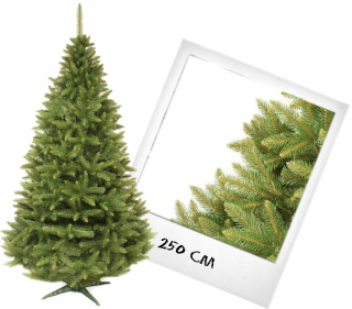 Vianočný vianočný strom umelý prírodný smrek 250 cm