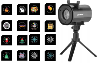Záhradné projektor - Halloween Holiday Projector viedol narodeniny